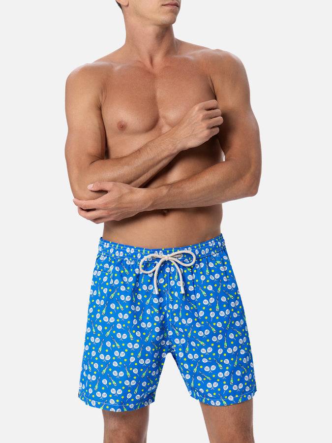 Mc2 Saint Barth Costume da uomo in tessuto leggero Lighting Micro Fantasy con stampa vincitore padel Fino al 55% di sconto