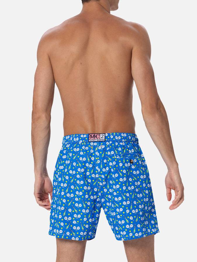 Mc2 Saint Barth Costume da uomo in tessuto leggero Lighting Micro Fantasy con stampa vincitore padel Fino al 55% di sconto
