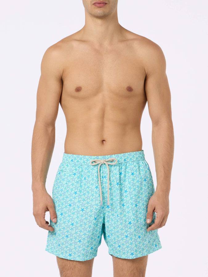 Mc2 Saint Barth Costume da uomo in tessuto leggero Lighting Micro Fantasy con stampa stelle marine Vendita Calda