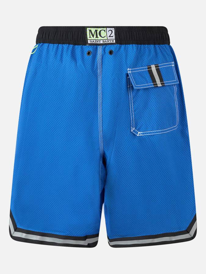 Mc2 Saint Barth Costume da bagno lungo bluette stile surf Bestseller