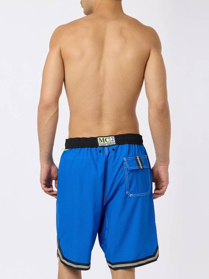 Mc2 Saint Barth Costume da bagno lungo bluette stile surf Bestseller