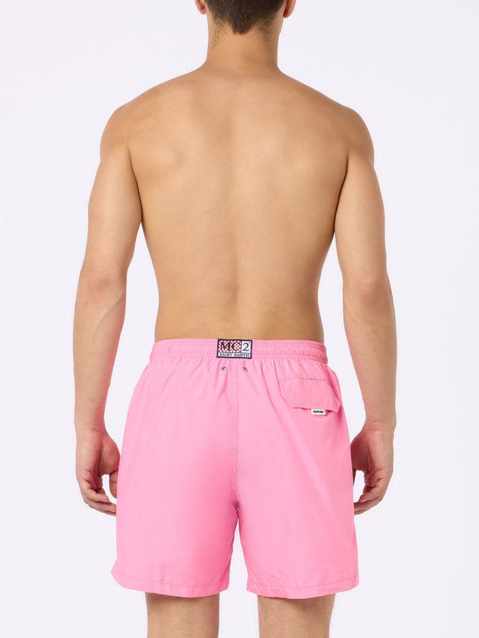 Mc2 Saint Barth Costume uomo tessuto leggero rosa Lighting Pantone | EDIZIONE SPECIALE PANTONE Rilascio limitato
