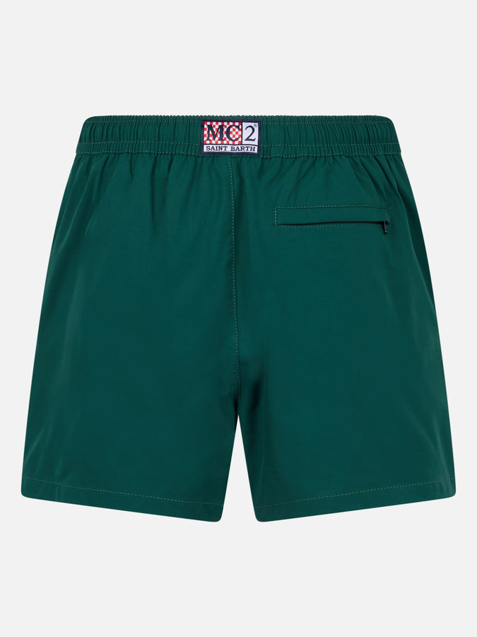Mc2 Saint Barth Costume corto da uomo verde inglese Master Sostegno trimestrale