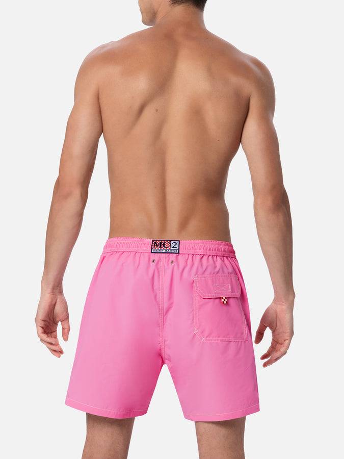 Mc2 Saint Barth Pantaloncino da bagno uomo di media lunghezza rosa Patmos Solo un giorno rimasto