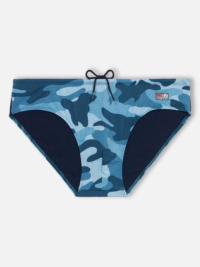Mc2 Saint Barth Slip mare da uomo in denim mimetico Cayo In Linea