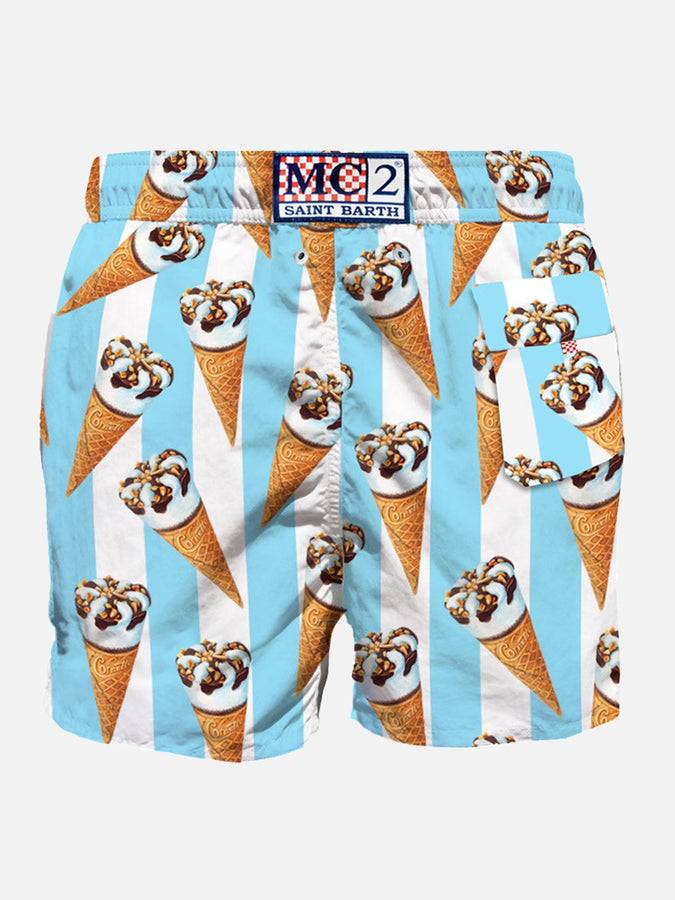Mc2 Saint Barth Costume da bagno da uomo classico con stampa Cornetto | ALGIDA® EDIZIONE SPECIALE Shopping Online
