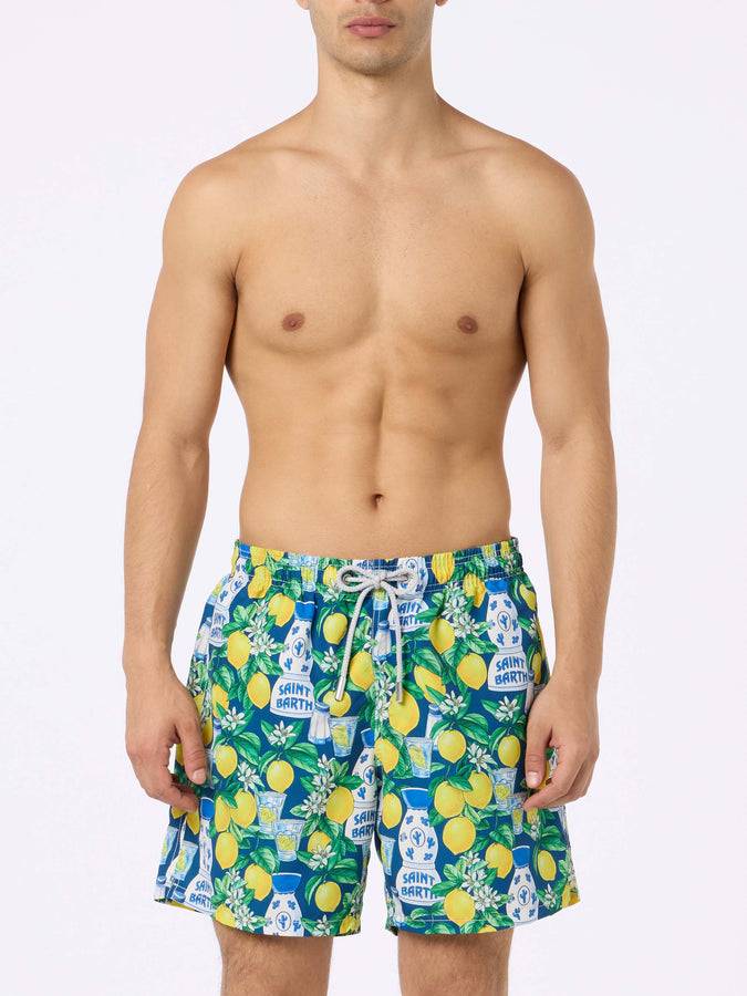 Mc2 Saint Barth Costume da bagno da uomo Gustavia lunghezza media con stampa tequila Sottocosto