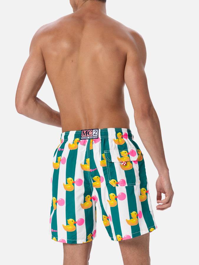 Mc2 Saint Barth Costume da bagno da uomo Gustavia lunghezza media con stampa paperelle Big Babol | EDIZIONE SPECIALE BIG BABOL Novità