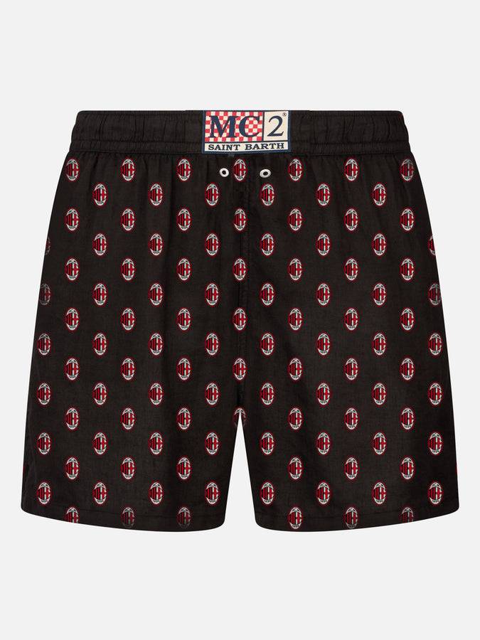 Mc2 Saint Barth Costume da bagno da uomo in tessuto leggero con stampa Milan | MILAN EDIZIONE SPECIALE Spedizione gratuita