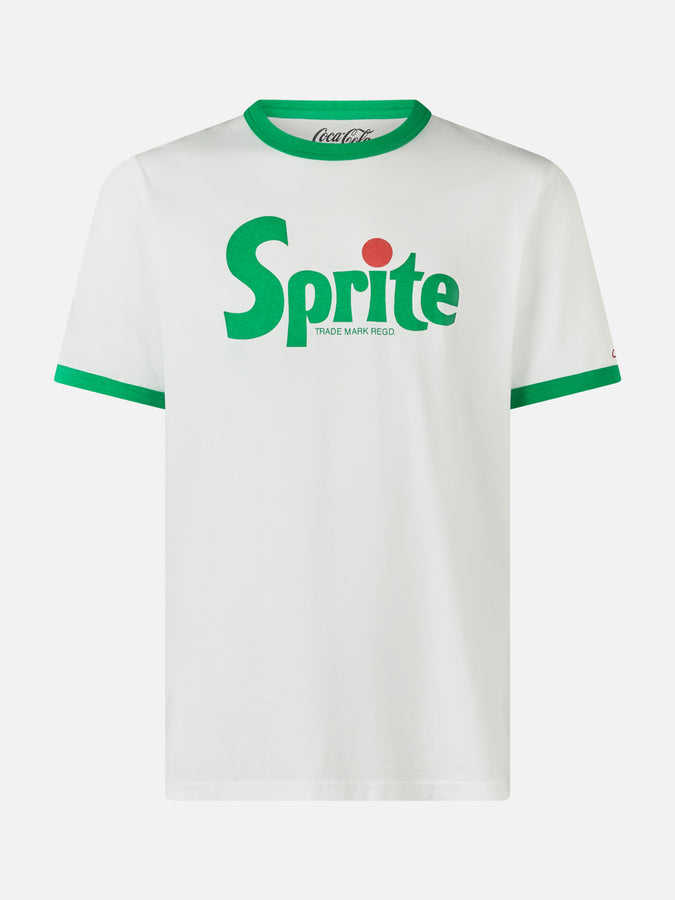 Mc2 Saint Barth Man cotton t-shirt with Sprite print | COCA-COLA® SPECIAL EDITION Offerta Pasqua
