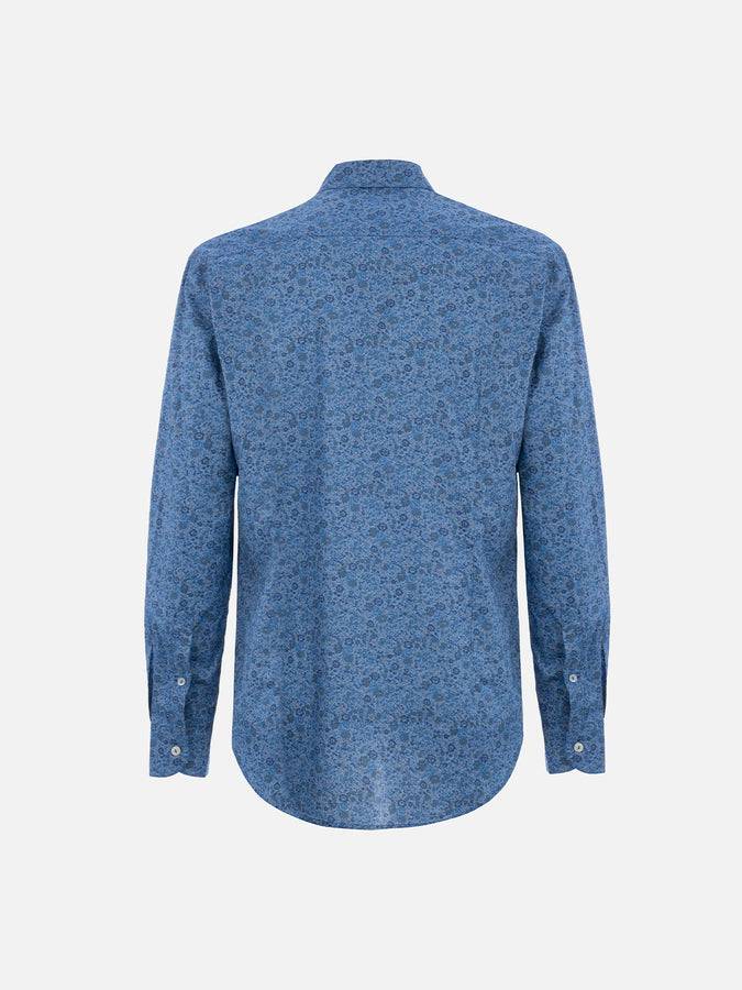Mc2 Saint Barth Camicia uomo Emma & Georgina in mussola di cotone Sikelia | REALIZZATO CON TESSUTO LIBERTY Offerte giornaliere
