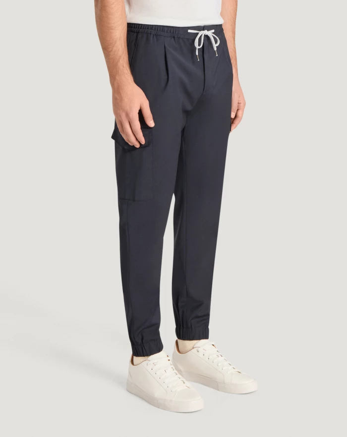 Pantaloni Torino Pantaloni Soft in techno lana Ultimi due giorni
