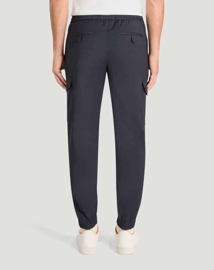 Pantaloni Torino Pantaloni Soft in techno lana Ultimi due giorni