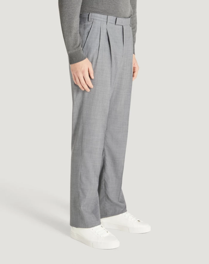 Pantaloni Torino Pantaloni Diciannove in lana Prezzo Ridotto