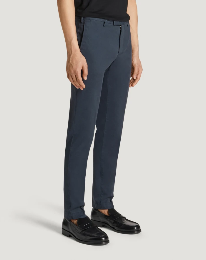 Pantaloni Torino Pantaloni Skinny in gabardina stretch Italy