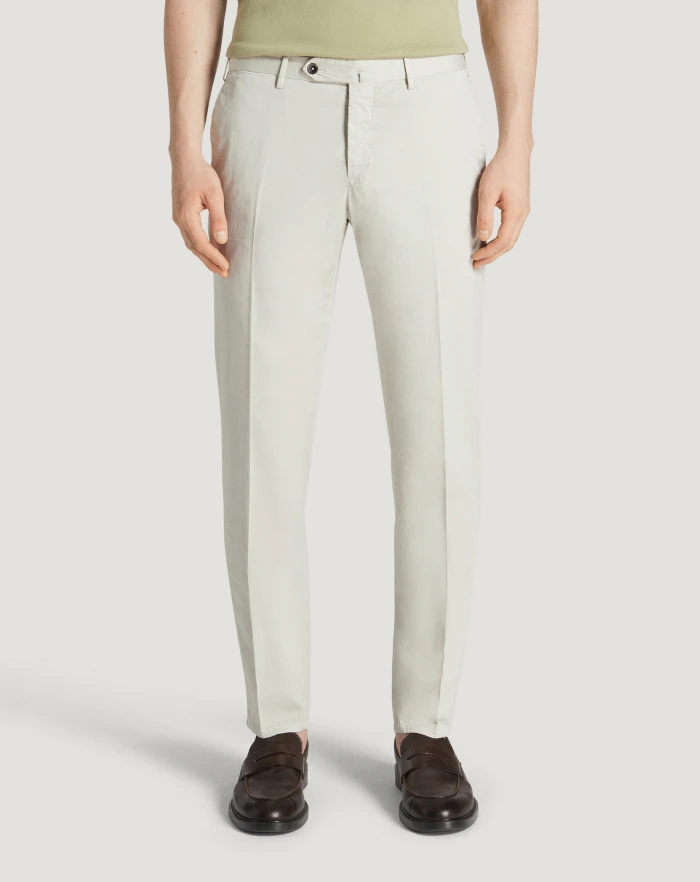 Pantaloni Torino Pantaloni Slim in silkochino Offerta
