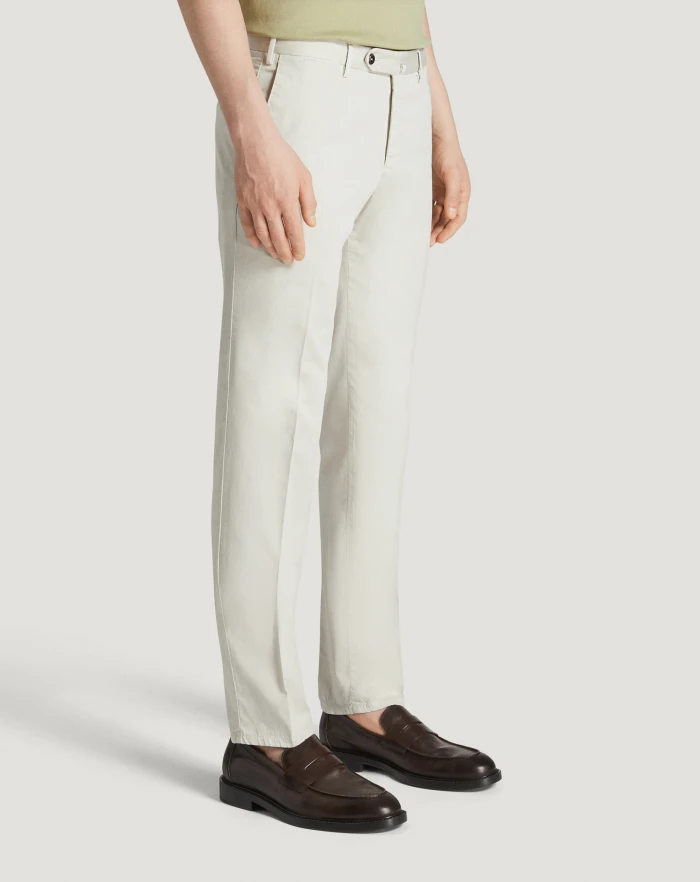 Pantaloni Torino Pantaloni Slim in silkochino Offerta
