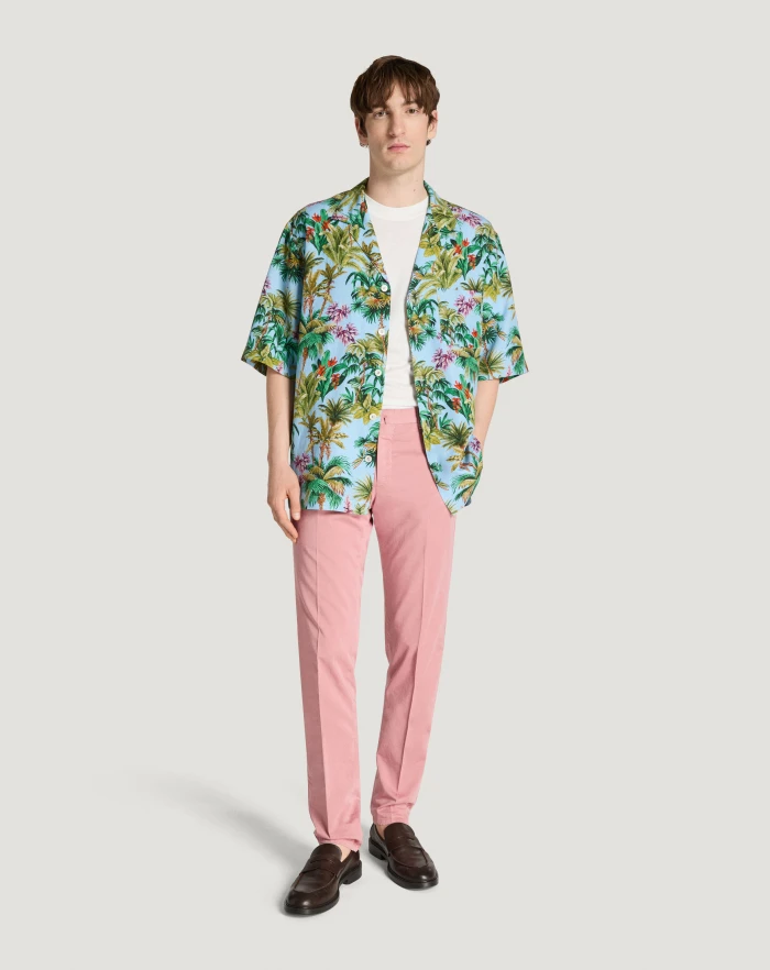 Pantaloni Torino Pantaloni Slim in silkochino Online