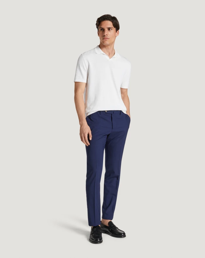 Pantaloni Torino Pantaloni Slim in lana four season Vendite Flash