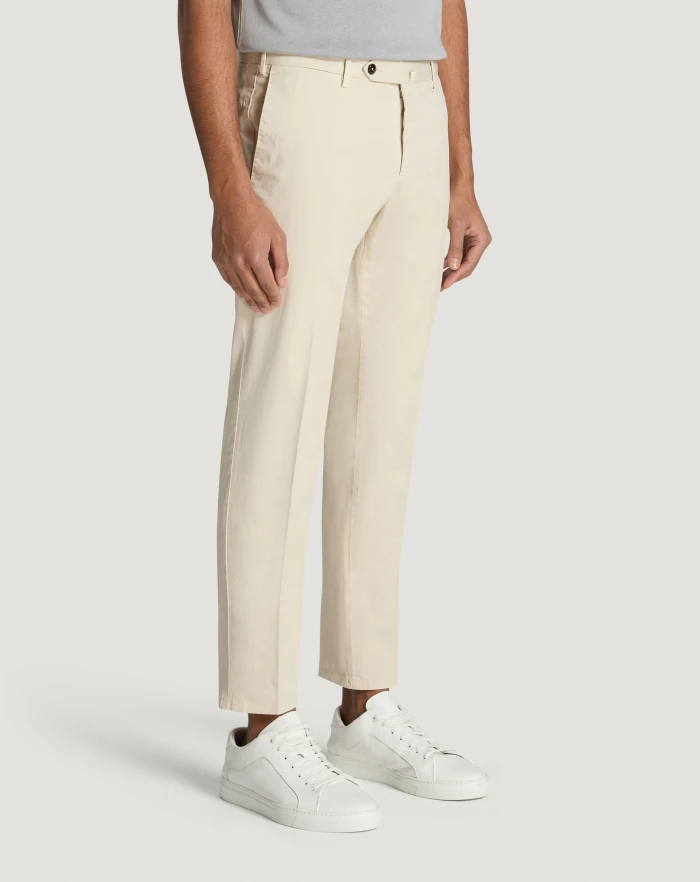 Pantaloni Torino Pantaloni Slim in gabardina stretch Italy
