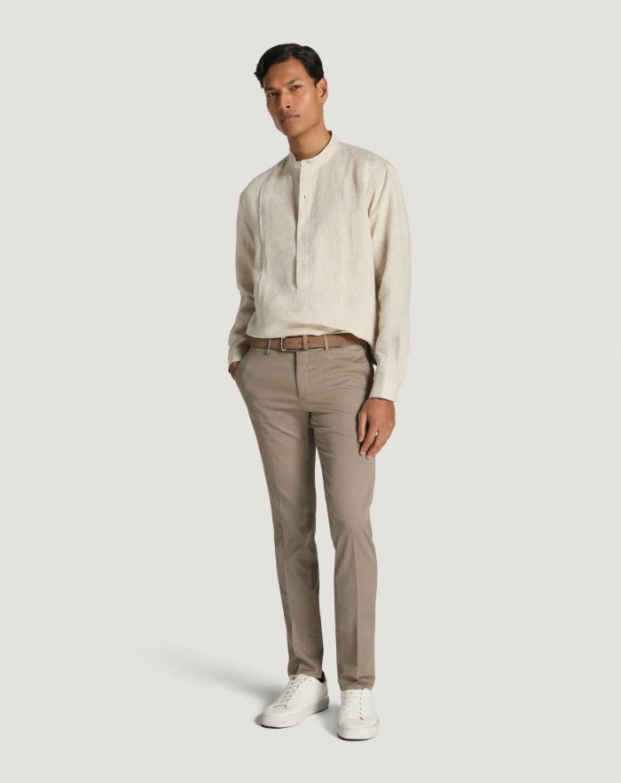 Pantaloni Torino Pantaloni Superslim in tricotina stretch Italia