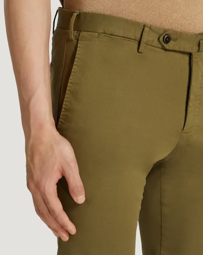 Pantaloni Torino Pantaloni Superslim in tricotina stretch Qualità