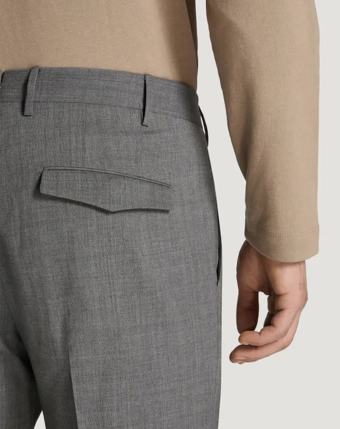 Pantaloni Torino Pantaloni Master in lana four season Promozione