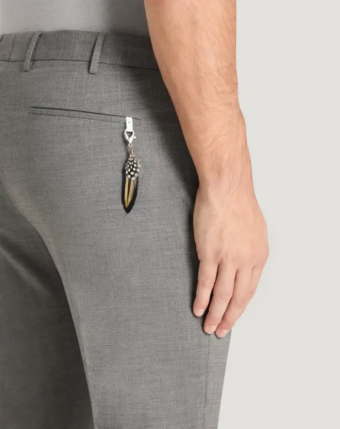 Pantaloni Torino Pantaloni Dieci in lana tropical Pezzi Unici