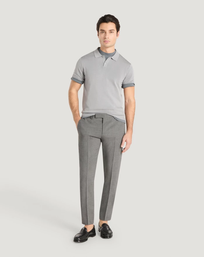 Pantaloni Torino Pantaloni Dieci in lana tropical Pezzi Unici