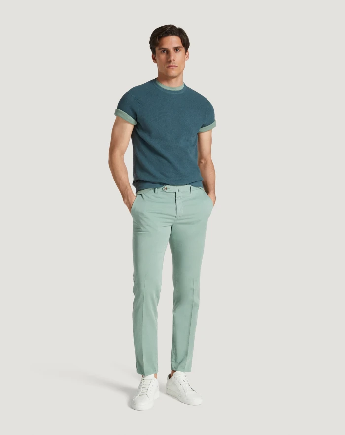 Pantaloni Torino Pantaloni Slim in silkochino Soddisfazione Garantita