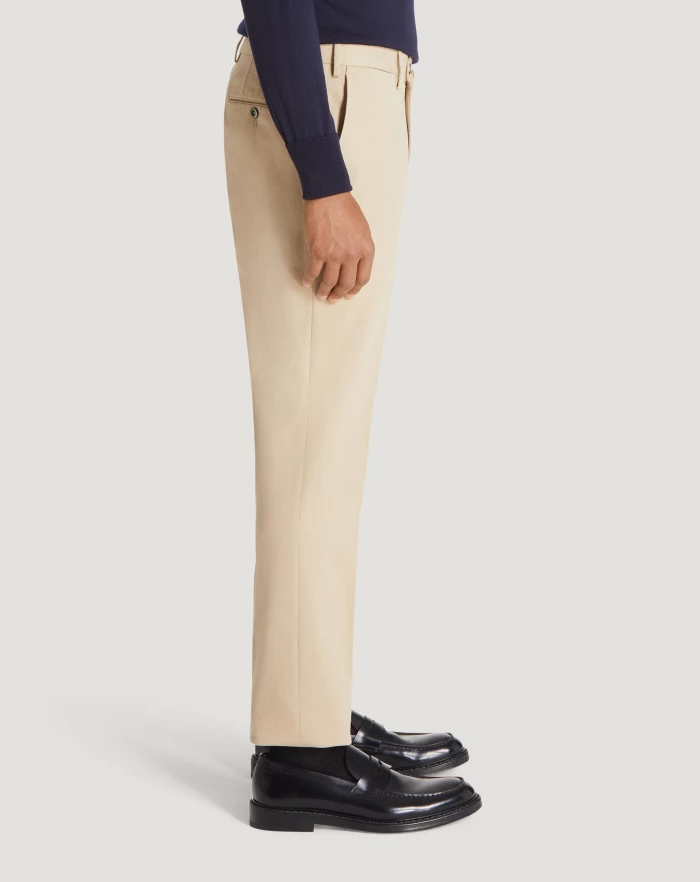 Pantaloni Torino Pantaloni Slim in cotone & cachemire Consegna Veloce