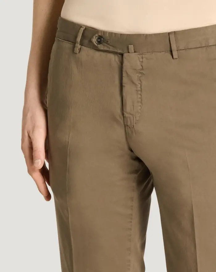 Pantaloni Torino Pantaloni Slim in silkochino Fino Al -60%