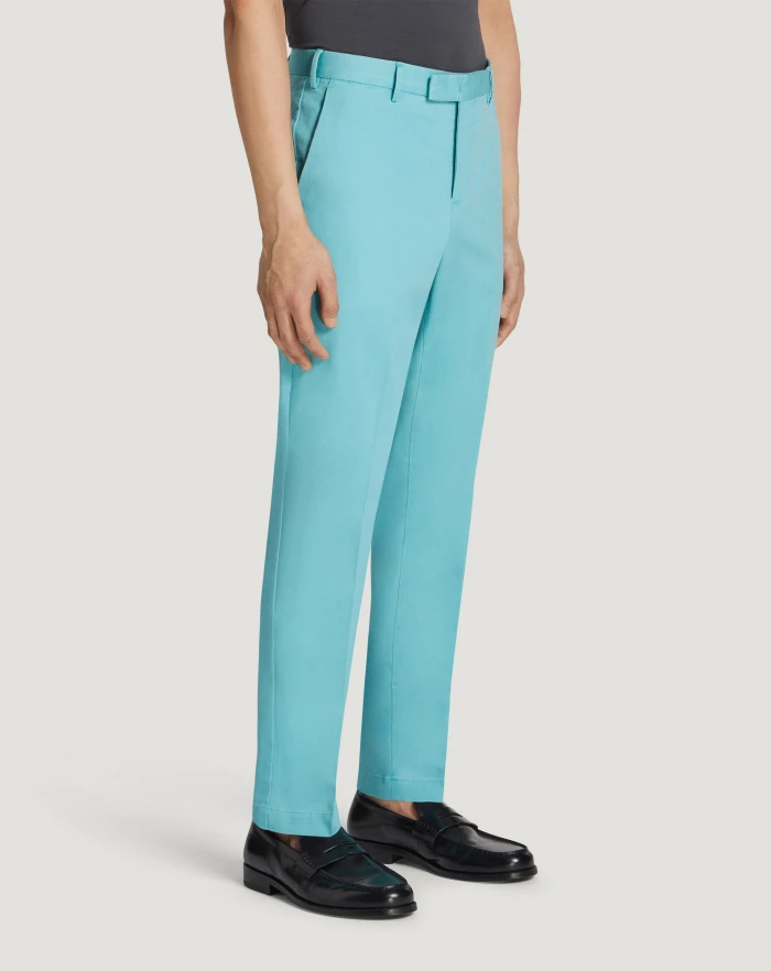 Pantaloni Torino Pantaloni Master in cotone stretch délavé Prezzo Ridotto