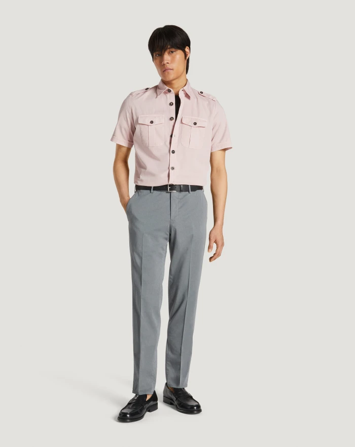 Pantaloni Torino Pantaloni Slim in silkochino Novità
