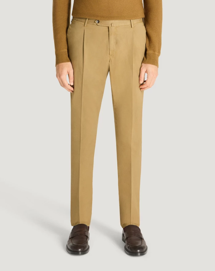 Pantaloni Torino Pantaloni Superslim in gabardina stretch
