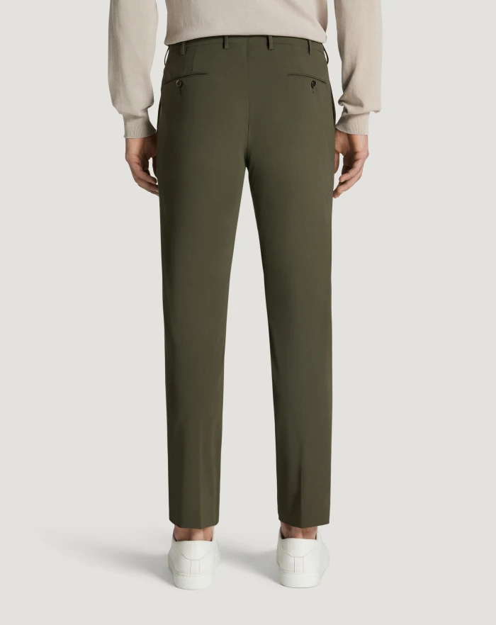 Pantaloni Torino Pantaloni Slim in tessuto organico stretch Saldi