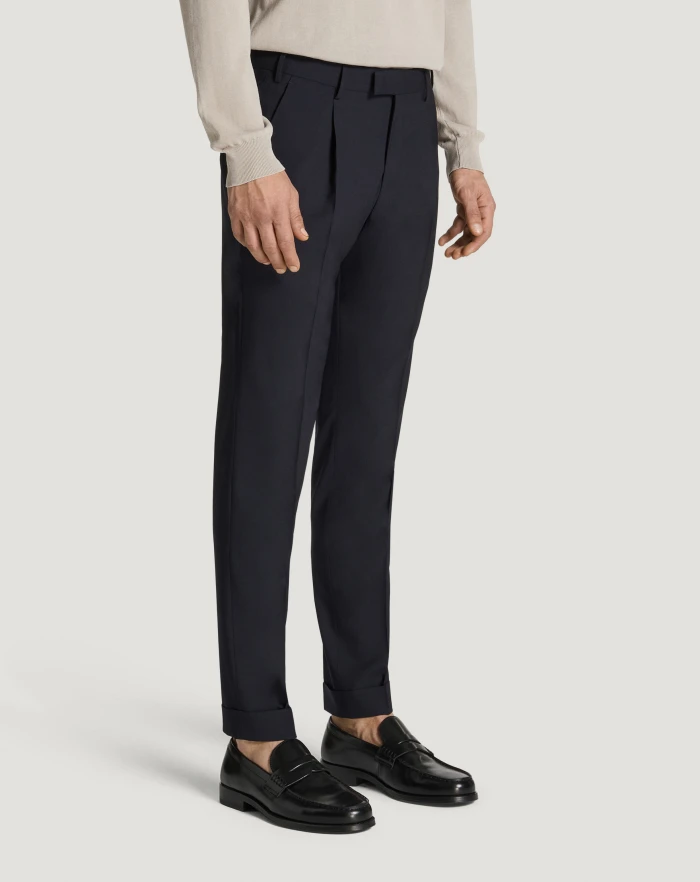 Pantaloni Torino Pantaloni Master in lana four season Moda