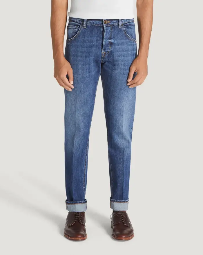Pantaloni Torino Jeans Dub in denim organico