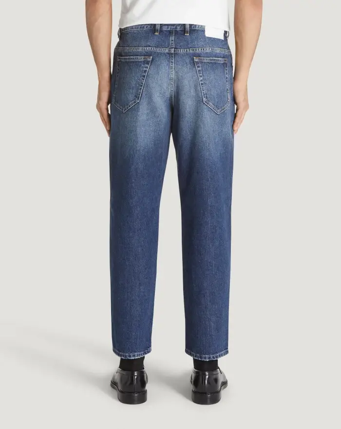 Pantaloni Torino Jeans Rebel in denim vintage Italia