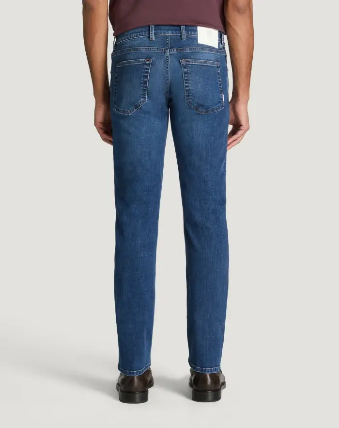 Pantaloni Torino Jeans Swing in denim stretch indigo 2025