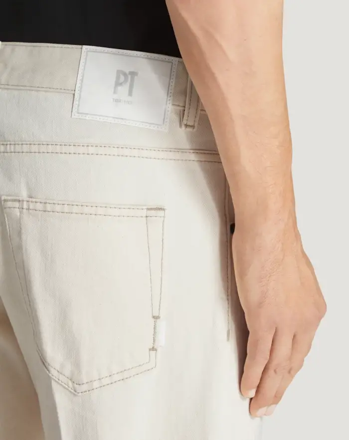 Pantaloni Torino Jeans Dub in denim cimosato In Linea