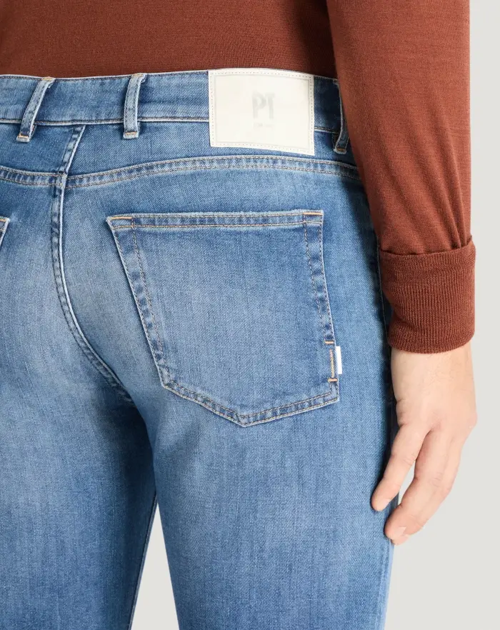 Pantaloni Torino Jeans Swing in denim soft touch Qualità