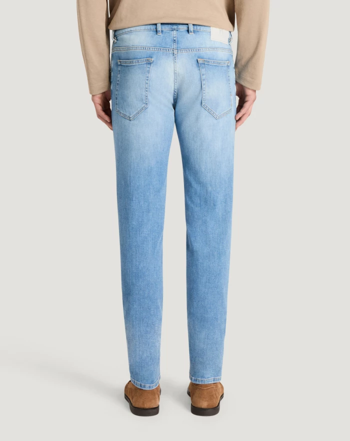 Pantaloni Torino Jeans Reggae in denim soft touch Acquista Ora