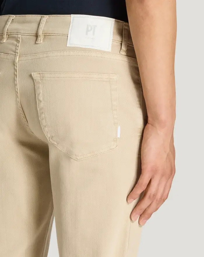 Pantaloni Torino Jeans Swing in silky denim stretch Consegna Veloce
