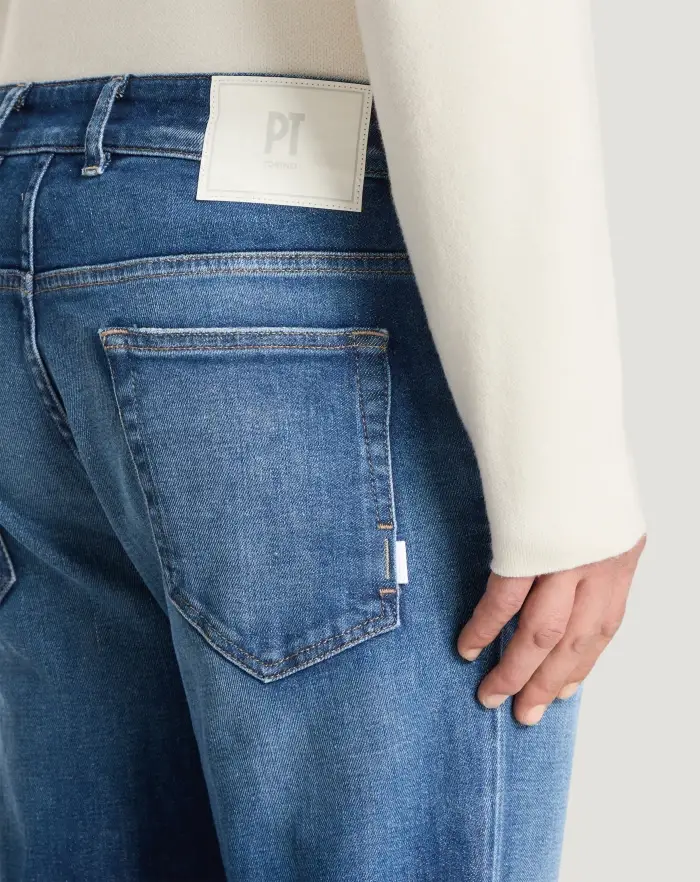 Pantaloni Torino Jeans Reggae in denim stretch Promozione Limitata