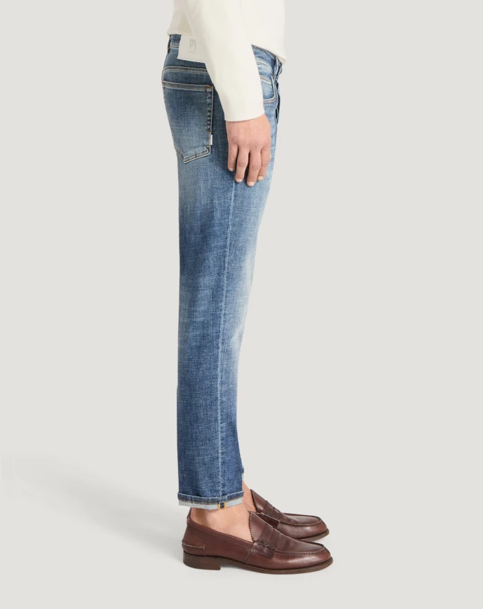 Pantaloni Torino Jeans Reggae in denim organico stretch Fino Al -60%