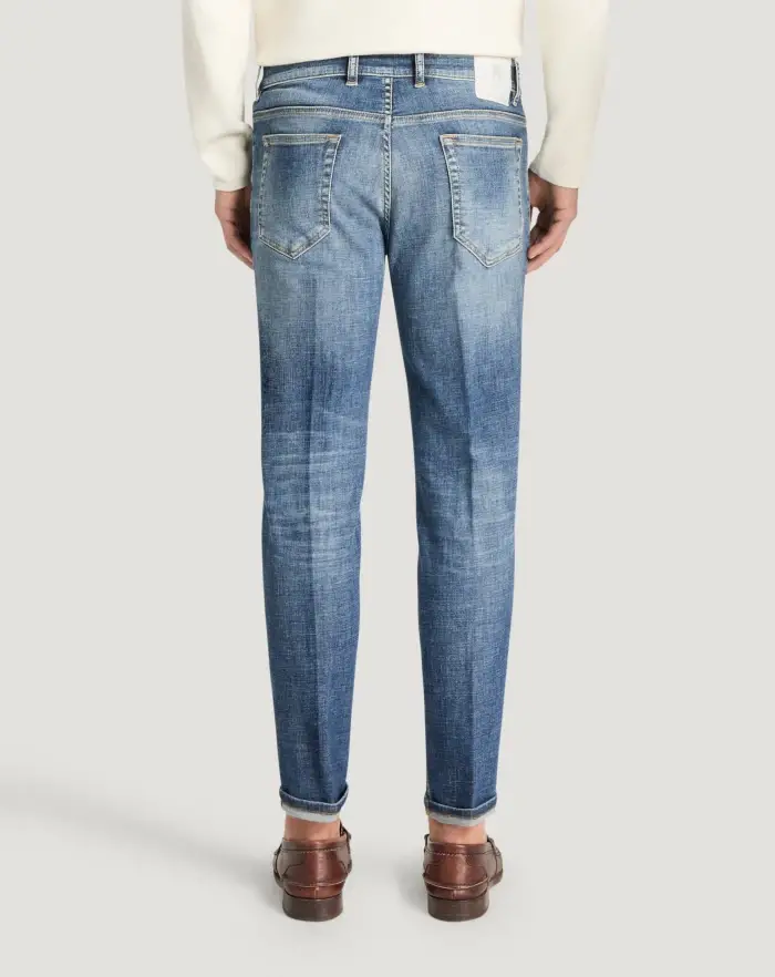 Pantaloni Torino Jeans Reggae in denim organico stretch Fino Al -60%