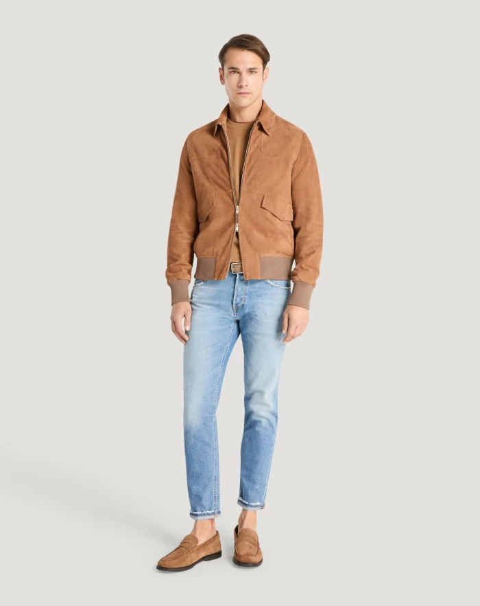 Pantaloni Torino Jeans Reggae in denim stretch indigo Shopping Online