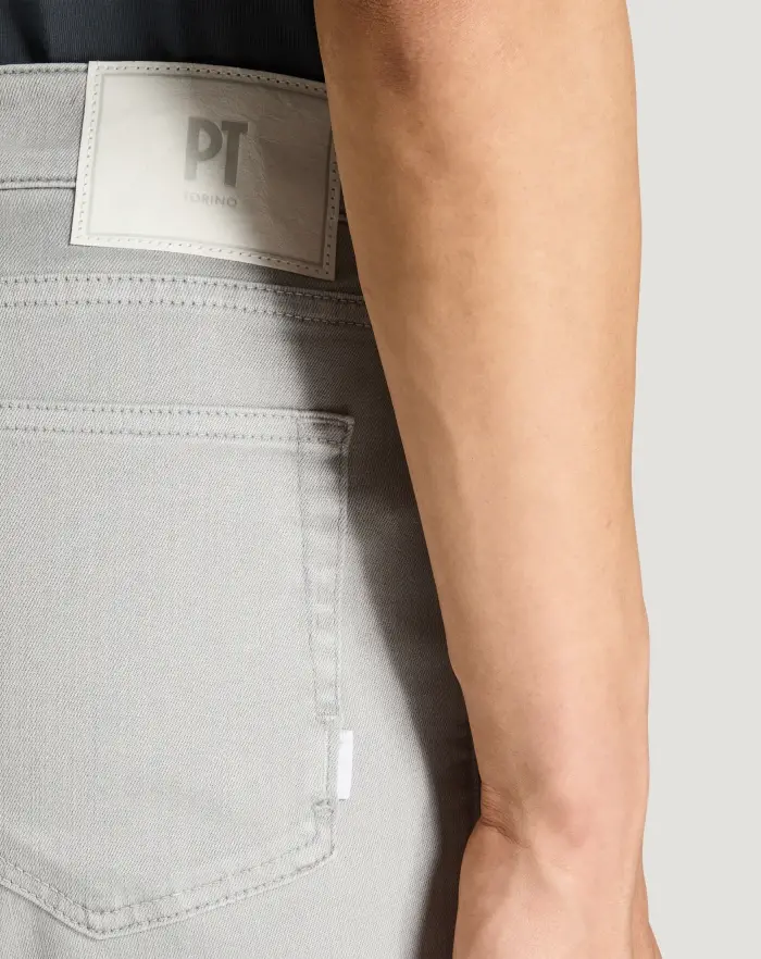 Pantaloni Torino Jeans Swing in silky denim stretch Nuova