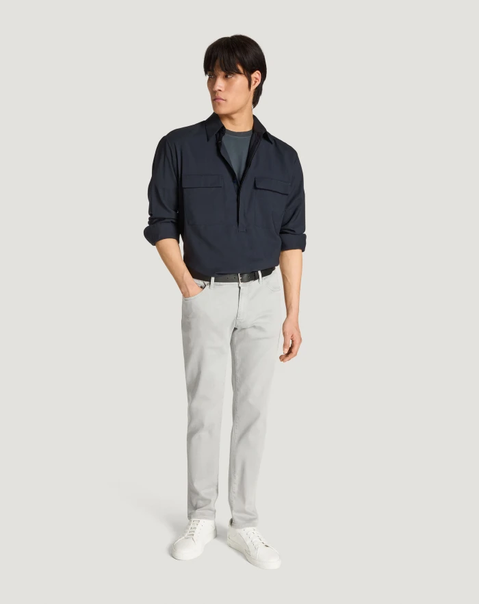Pantaloni Torino Jeans Swing in silky denim stretch Nuova